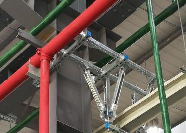 磐安该抗震支架的整体式支吊架结构协调性好